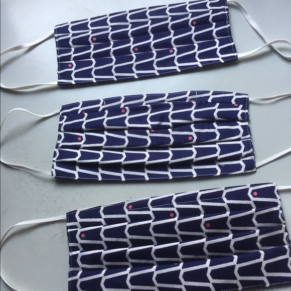 3 Masks 100% Cotton ( Mix Match or Single Colors ) - Picture 2 of 3